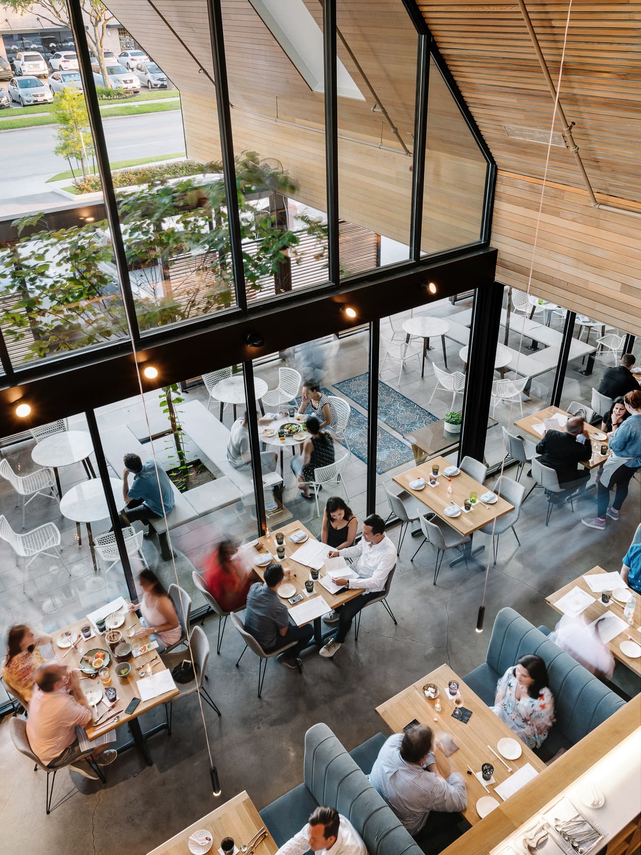 Westheimer Restaurant - Birds Eye Dining View; A Parallel Architecture