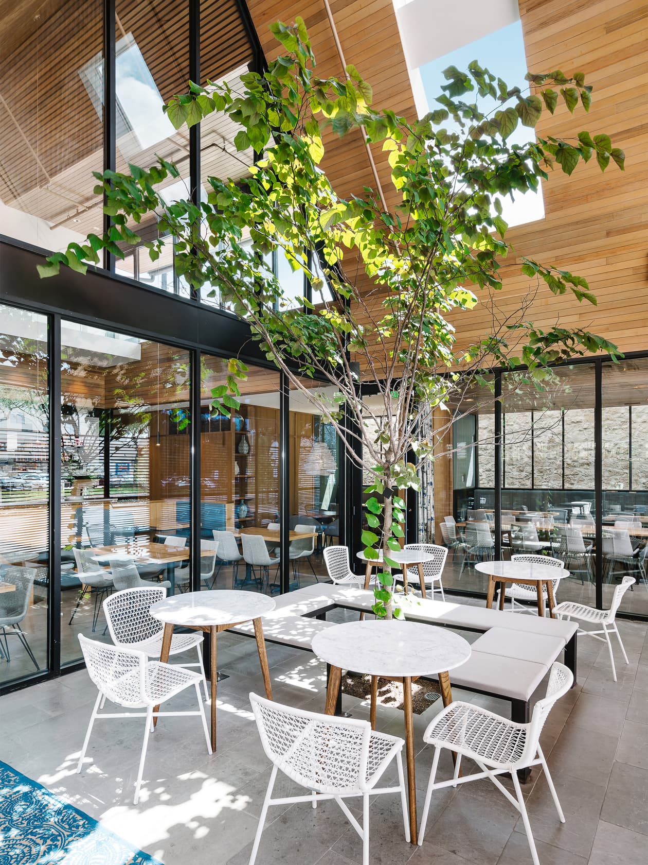 Westheimer Restaurant - Outdoor Patio; A Parallel Architecture