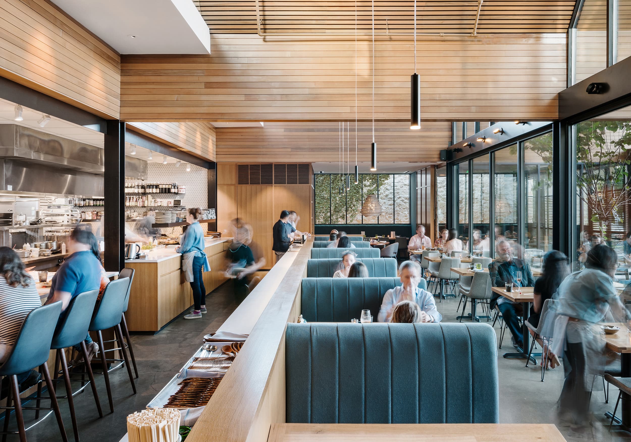 Westheimer Restaurant - Dining Area; A Parallel Architecture