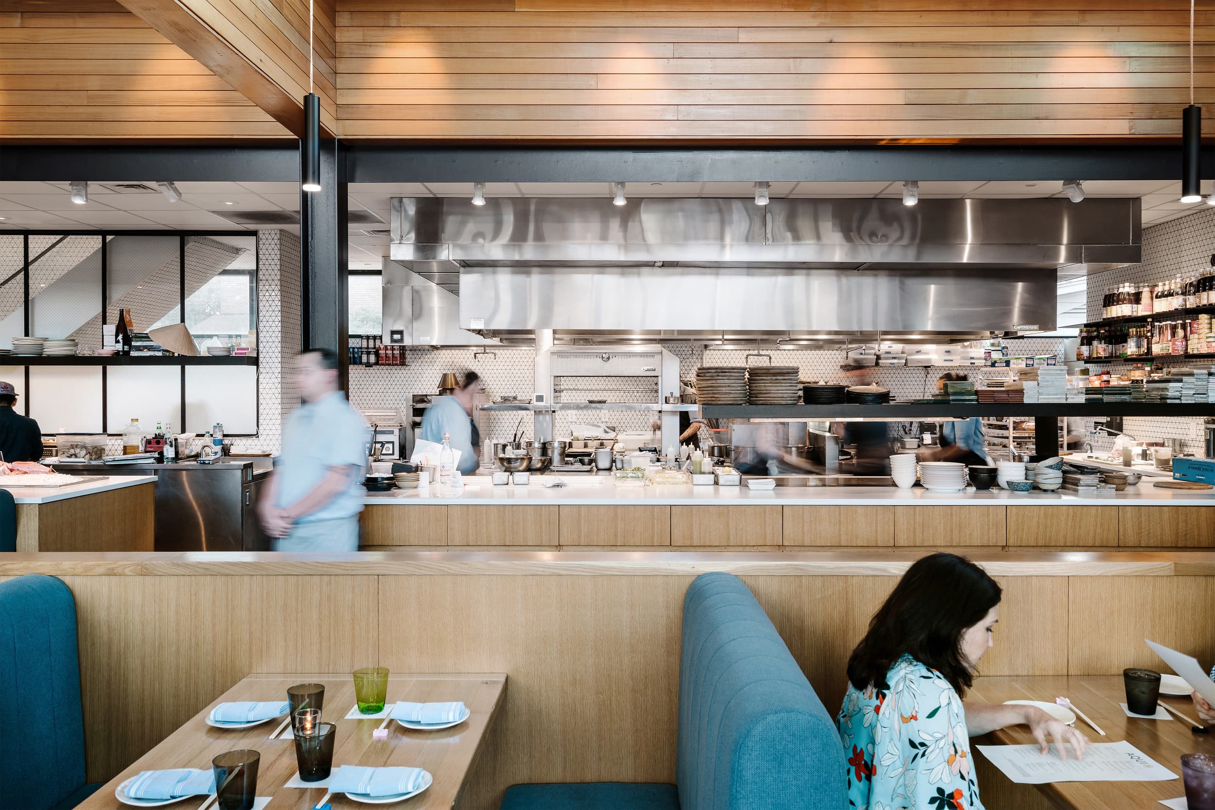 Westheimer Restaurant - Kitchen View; A Parallel Architecture