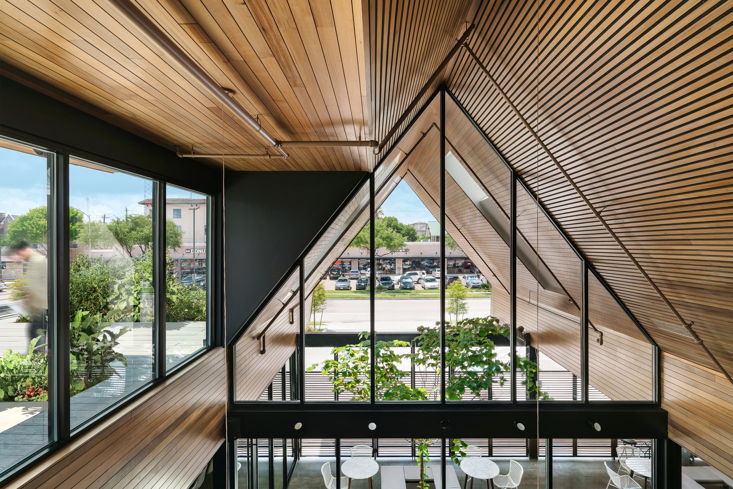 Westheimer Restaurant - Second Floor View; A Parallel Architecture